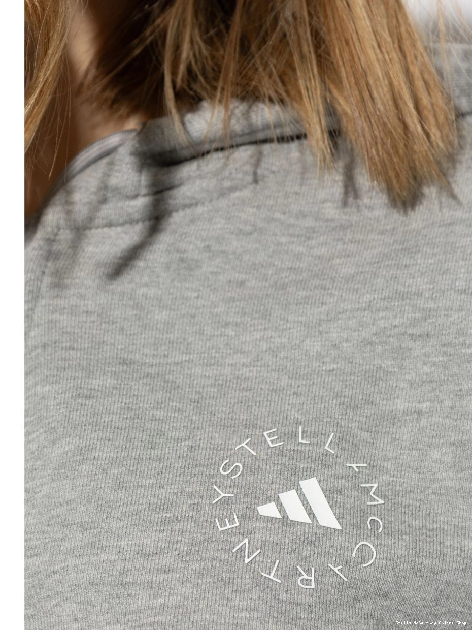 Cheap Women adidas cropped Stella logo-print by hoodie McCartney 0331